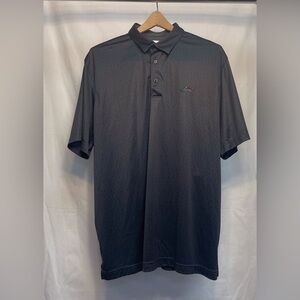 Greg Norman Collection Black Polo Shirt